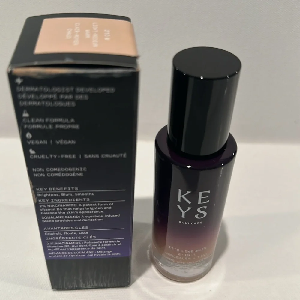 KEYS Soulcare 2 in 1 It’s like Skin Concealer + Tint - 10 fl. oz.